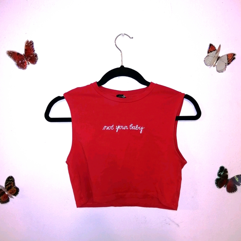 🍀H&M not your baby top